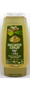 Ingwer Sirup in Squeeze Flasche